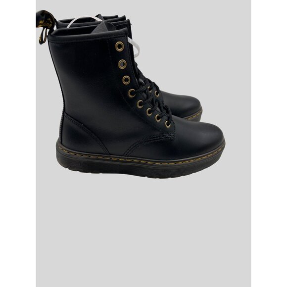 Dr Martens Size 7 Zavala Durable Combat Lace-Up Punk Goth Platform Ankle Boot - Picture 5 of 8